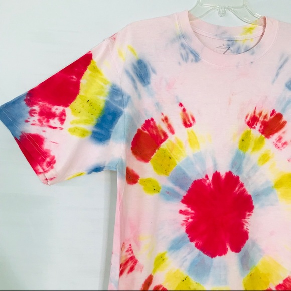 Unisex tie dye bullseye design NWOT Sz L - Picture 2 of 5